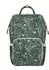 KIKKABOO Siena Wickeltasche Rucksack, grün gemustert (31108020120)