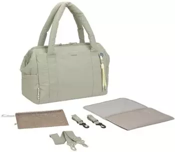Lässig Yula Weekender Wickeltasche mit Laptopfach, mint (Yula Weekender)