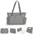 Cangaroo Wickeltasche Keily mit Henkel, Wickelunterlage, grau (109991)