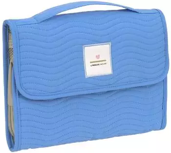 Lässig Changing Pouch XL Wickeltasche mit Wickelunterlage, blau (11060374000)