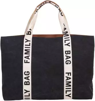 Childhome Family Bag Wickeltasche, groß, schwarz