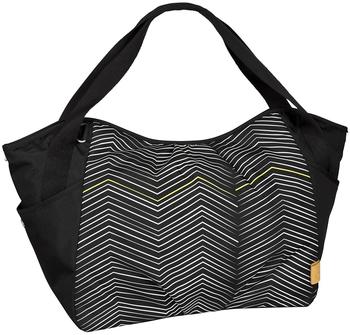 Lässig Casual Twin Bag Striped Zigzag black/white