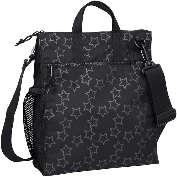 Lässig Casual Buggy Bag Reflective Star black