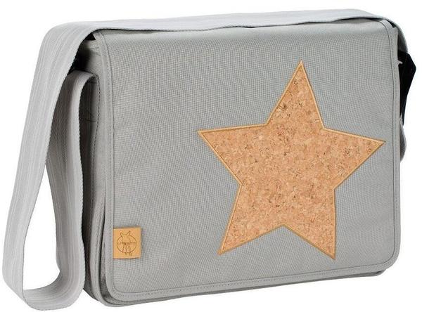 Lässig Wickeltasche Casual Messenger Bag cork star light grey