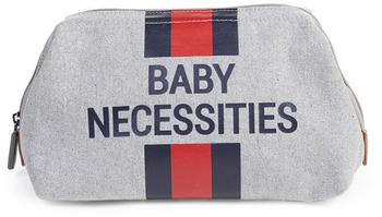 Childhome Baby Necessities grau/streifen rot/blau