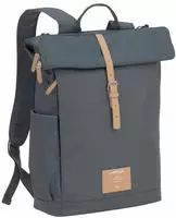 L&Auml;SSIG Wickelrucksack "Green Label, Rolltop, anthracite" PETA-approved vegan; zum