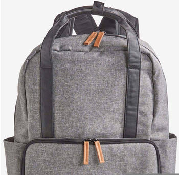 Vertbaudet Praktischer Wickelrucksack - grau