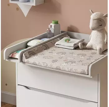 VICCO Wickelaufsatz Wicko 80x76 cm wei&szlig;