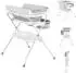 Cangaroo Como Babybadewanne & Wickeltisch, faltbar, grau (112232)
