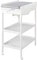 roba Bade- und Wickelregal "Style, Baby Pool, wei&szlig;" bis 11 kg inkl. Wickelauflage