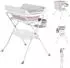 Cangaroo Como Babybadewanne & Wickeltisch, faltbar, rosa (2 in 1)