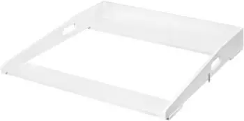Woltu Wickelaufsatz universal f&uuml;r Kommode mit Seitenw&auml;nden, 70x10x75cm, wei&szlig; (W0ETT0230)