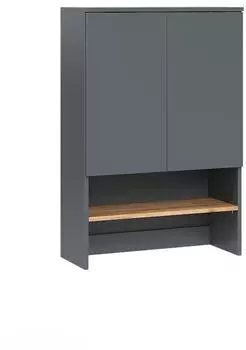 VICCO Viktor Waschmaschinenschrank anthrazit/goldkraft Eiche, 68x100,4cm (55160)