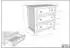 Vipack Amori Wickelkommode mit Aufsatz, MDF/Kiefer, weiß, 3 Schubladen (001315005616)