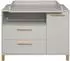 Mäusbacher Olivia Wickelkommode 119cm breit, kreidegrau matt (60367260-0)