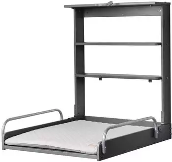 Roba Style Wandwickelregal klappbar mit Wickelauflage, anthrazit (212015ANV230)