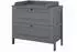 VitaliSpa Ajaton Wickelkommode grau, 2 Schubladen, 108x98cm (50178)
