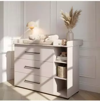 Arthur Berndt Wickelkommode Essentials XL schilfgr&uuml;n, 115cm, Soft-Close (800001823237)