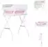 Chipolino Sonata Babywanne & Wickeltisch 2-in-1, faltbar, rosa (SHVSO0263PI)