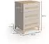 VitaliSpa Malia Kommode Cashmere/Artisan 60x88cm (52112)