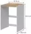 VICCO Viktor Waschmaschinenschrank weiß/Artisan-Eiche 67,8x94,6cm (60596)