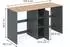 VICCO Viktor Waschmaschinenschrank Anthrazit/Honigeiche 159,8x88,2x60,3cm (60742)