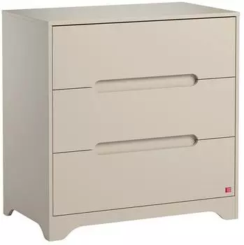 Vox Ova Wickelkommode mit 3 Schubladen, beige