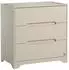 Vox Ova Wickelkommode mit 3 Schubladen, beige