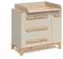 VitaliSpa Malia Wickelkommode cashmere/artisan mit Schubladen, 98x98cm (60581)