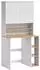 VICCO Viktor Waschmaschinenschrank weiß/Artisan-Eiche, 93,6x88,2x60cm (60722)