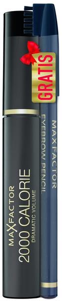 Max Factor 2000 Calorie Dramatic Volume Mascara + gratis Eyebrow Pencil