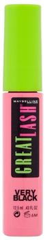 Maybelline Great Lash Mascara Blackest Black (12,5 ml)