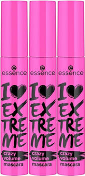 Essence I Love Extreme Crazy Volume Mascara black (3 x 12ml)