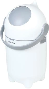 Nattou Dropy Windeleimer geruchsdicht weiß/grau (150002)
