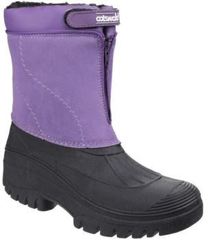 Cotswold Venture Faux Suede Boots (Purple)