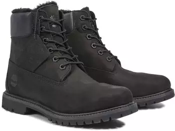 Timberland Icon 6-Inch Shearling Boot Women black Timberland Icon 6-Inch Shearling Boot Women black