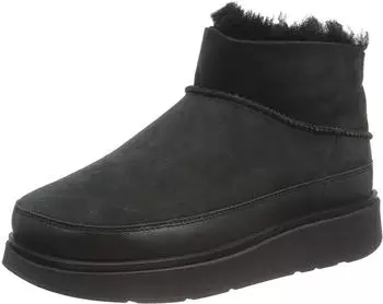 FitWear Women's Gen-FF Ultra-Mini Double-Faced Boots Black
