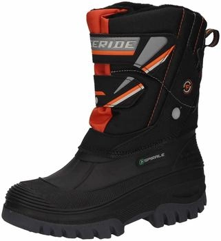 Spirale Frodo Schneestiefel schwarz orange