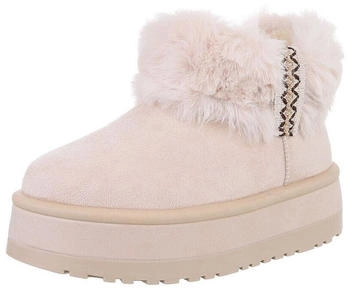 Ital Design Snowboots 87452012 flach beige