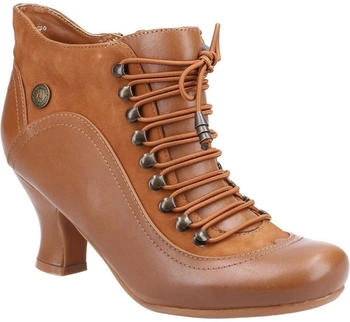 Hush Puppies Vivianna Leder Stiefeletten beige