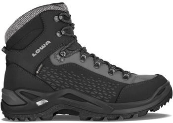 Lowa Renegade Warm GTX Mid schwarz grau