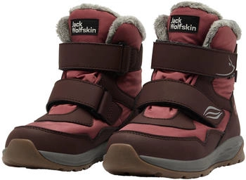 Jack Wolfskin Snowboots braun grau rot