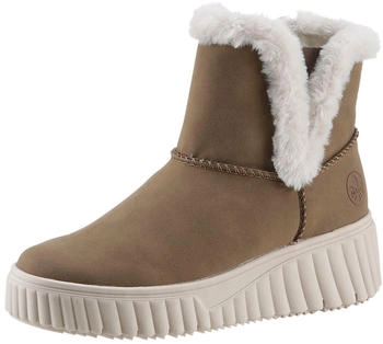 Rieker Snowboots braun wei&szlig; 20645307