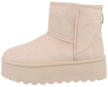 Ital Design Snowboots 84206808 flach beige