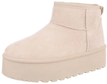Ital Design Snowboots 87475222 flach beige