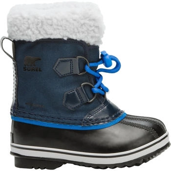 Sorel Kinder Pac Nylon WP Schuhe blau schwarz