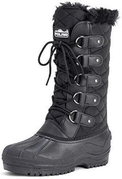 Polar Short Schnee Winter Taktisch Berg Wasserdicht Hiker Mitte Wade Gehen schwarz YC0363