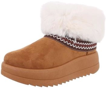 Ital Design Snowboots 87214367 flach beige