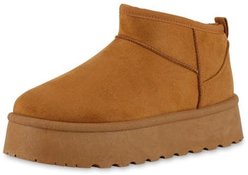 VAN HILL Damen Boots 'Aurora' karamell