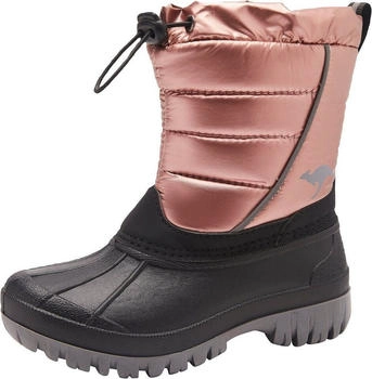 KangaROOS Snowboots rosegold grau